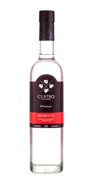 Pisco Cuatro Gallos Acholado 700ml