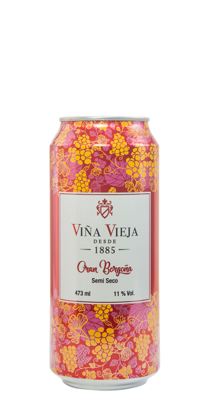 Vino Viña Vieja Borgoña Lata 473ML