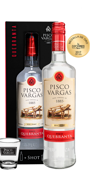 Pisco Vargas R.P Quebranta C/C 750ML