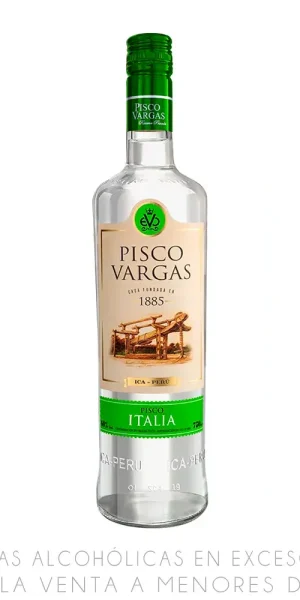 Pisco Vargas R.P Italia C/C 750ML