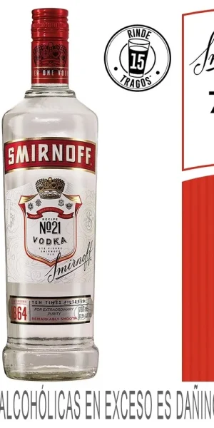 Vodka Smirnoff 700ML Neutro