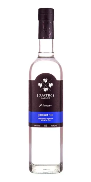 Pisco Cuatro Gallos Quebranta 700ml
