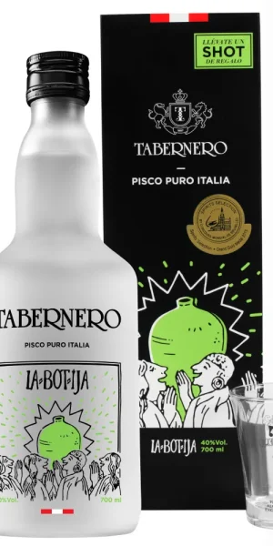 Pisco Tabernero Italia+Shot 700ml
