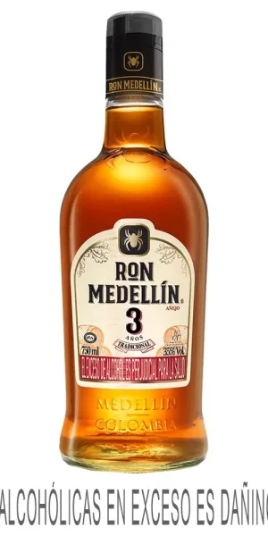 Ron Medellín Añejo 3 Años 750ML